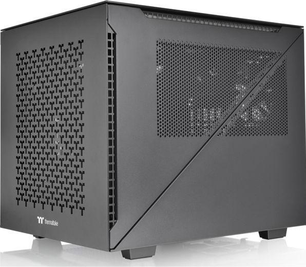 Actual product image Thermaltake Divider 200 TG Air Black (mATX)