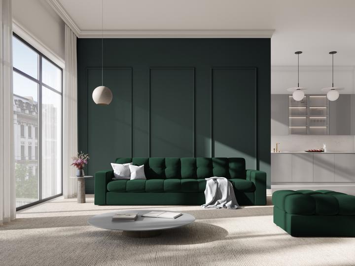 Image du produit CXL by Christian Lacroix Canapé Velours, "Yohan", 4 Places, 227x90x72 Fabriqué en Europe (4 places)