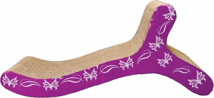 Produktbild Catit Kratzkartonage Schmetterling (21.50 cm, Violett, Beige, Weiss)