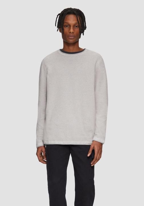 Actual product image S.Oliver Strickpullover Strickpullover aus Melangegarn (XXL)