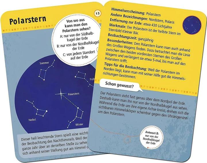 Actual product image 50 Constellations & Planets (German)