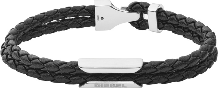 Diesel Stackables (18.50 cm, Edelstahl, Edelstahl/Perlon/Nylon, Edelstahl/Leder)
