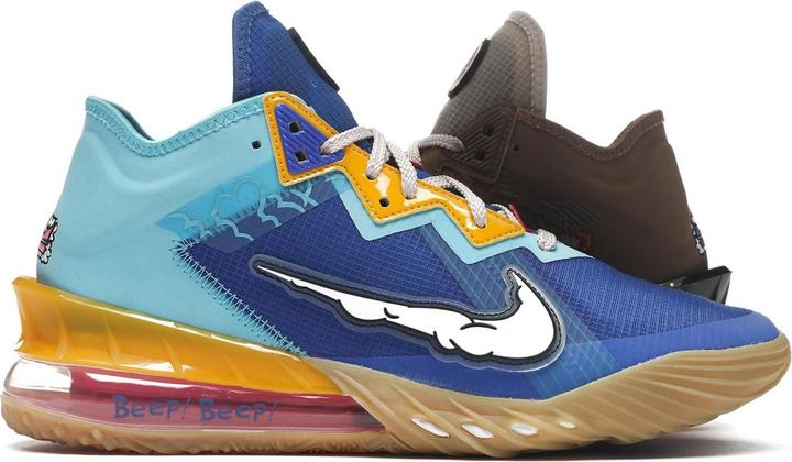 Image du produit Nike LeBron 18 Low Wile E. vs Roadrunner Space Jam (42.5)