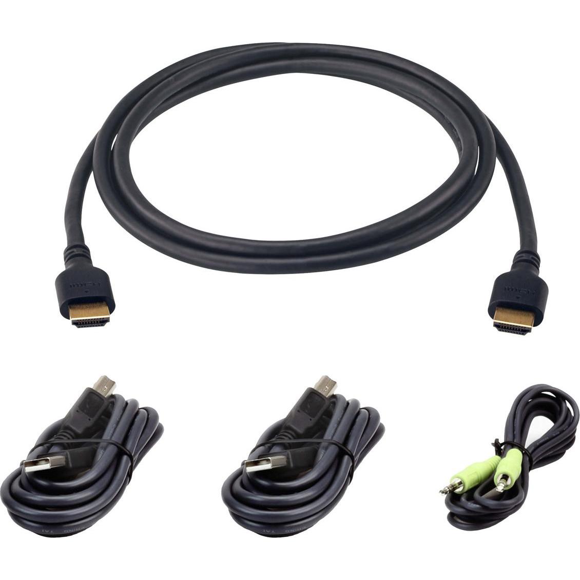 Aten Secure KVM cable kit: 1x 1.8M, Cavi Switch KVM