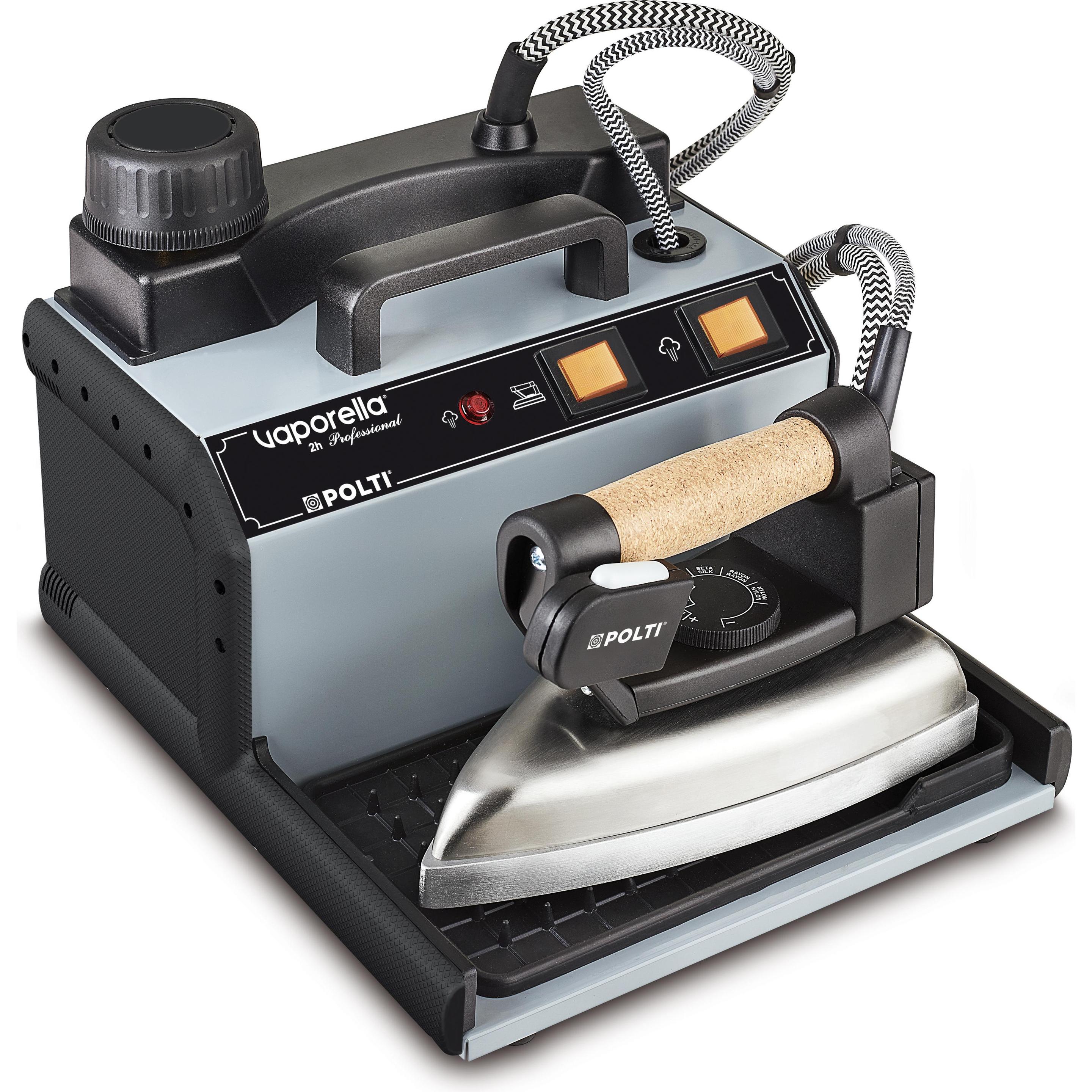 Polti Vaporella, Bügeleisen, Grau, Schwarz