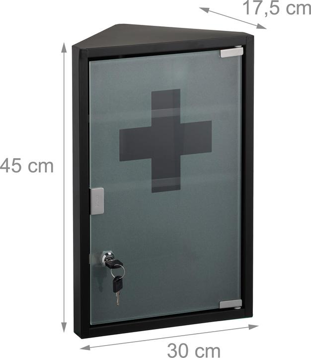 Image du produit Relaxdays Armoire médicalisée