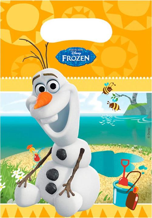 Immagine prodotto Folat Disney Frozen Olaf Uitdeelzakjes, 6st. (Scatola da regalo, 6 x)