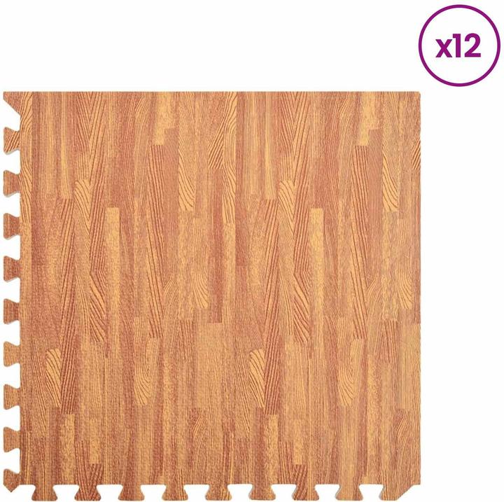 Produktbild vidaXL Rechteckige Matten (1 cm)