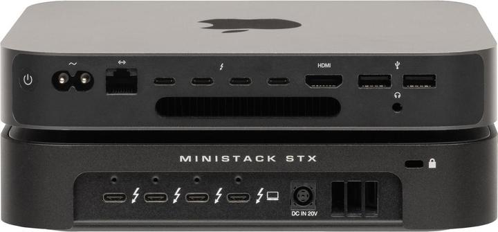 Actual product image OWC miniStack STX 2.0TB for Mac mini (M.2 2280, mSATA, 3.5")