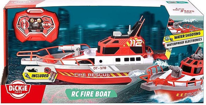 Produktbild Dickie RC Steuerbares Feuerlöschboot