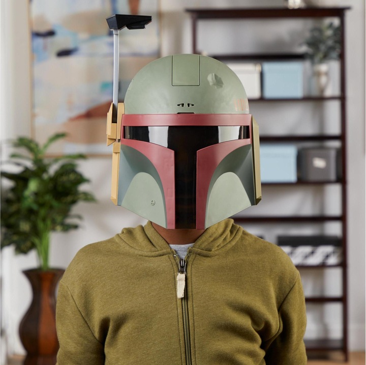 Immagine prodotto Hasbro Maschera elettronica di Boba Fett, costume di Star Wars per bambini, giocattoli di Star Wars per