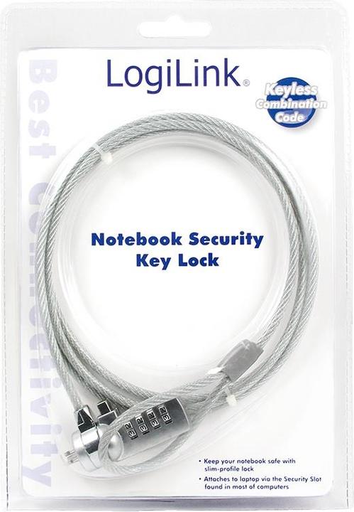 Produktbild LogiLink Sicherheitsschlosskabel