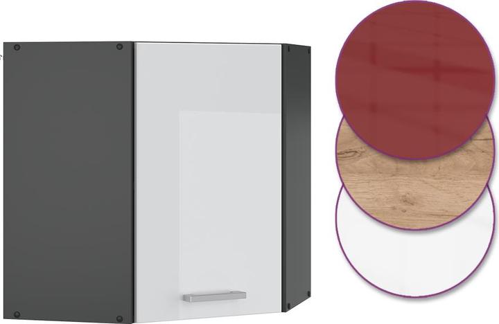 Antracite, Bianco Lucido