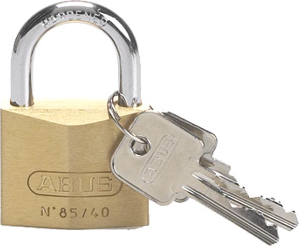 Actual product image Abus Cadenas de sécurité - cylindre à clé avec même variure