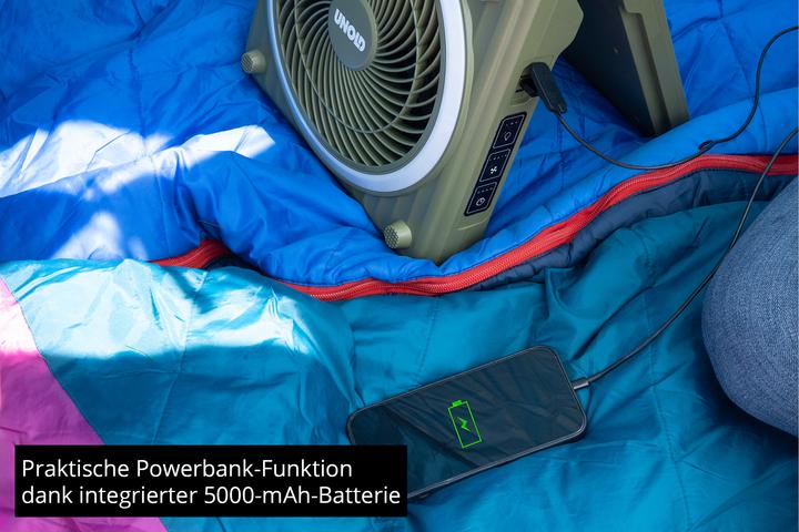 Actual product image Unold Solarventilator Camping 86516