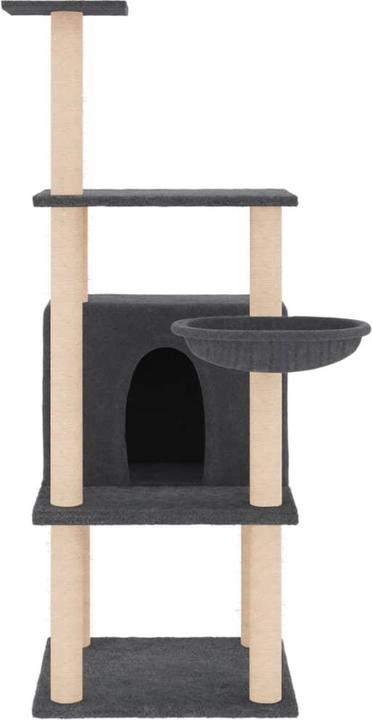 Produktbild vidaXL Kratzbaum (132 cm, Hellgrau)