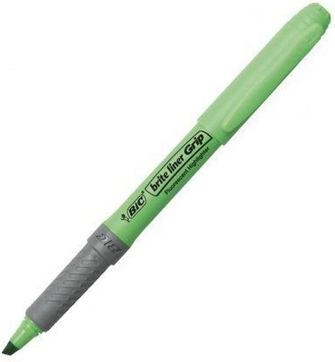 Actual product image Bic Highlighter Grip (12x)