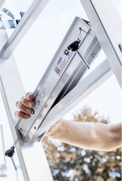 Actual product image Munk MaxxStep stair module, for rung ladders, width 405 mm. (Scaffolding, 40.50 cm)