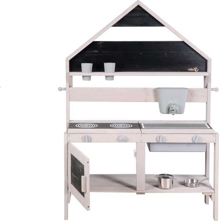 Image du produit Roba Cuisine d'extérieur pour jouer et faire de la boue à l'image d'une maison