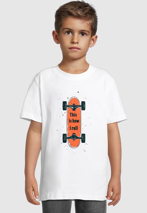 Produktbild Merchcode Kids I Roll - Basic Tee - 184977 (110, 116)