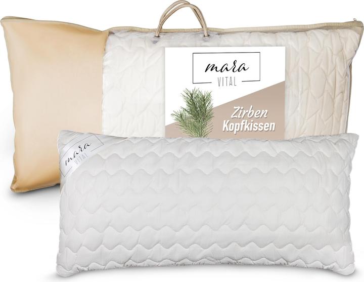 Produktbild Mara Vital Zirbenkissen (65 x 65 cm)