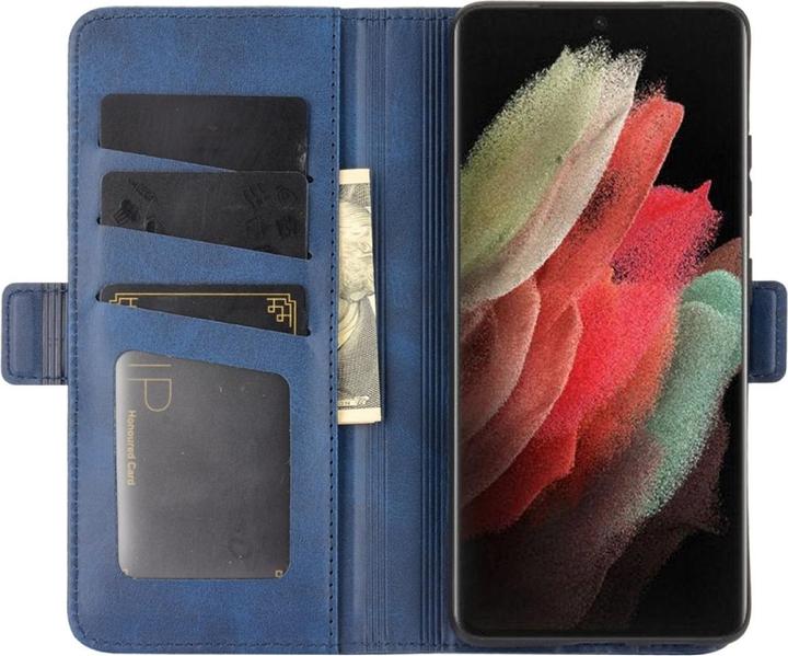 Actual product image Screenguard Samsung Galaxy S21 Ultra CardLounge Leather Case (Samsung Galaxy S21 Ultra)
