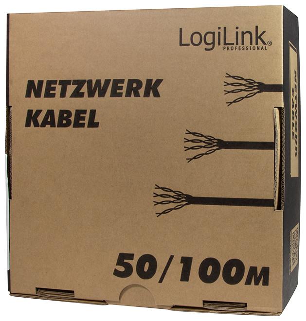 Produktbild LogiLink Netzwerkkabel (F/UTP, CAT5e, 100 m)