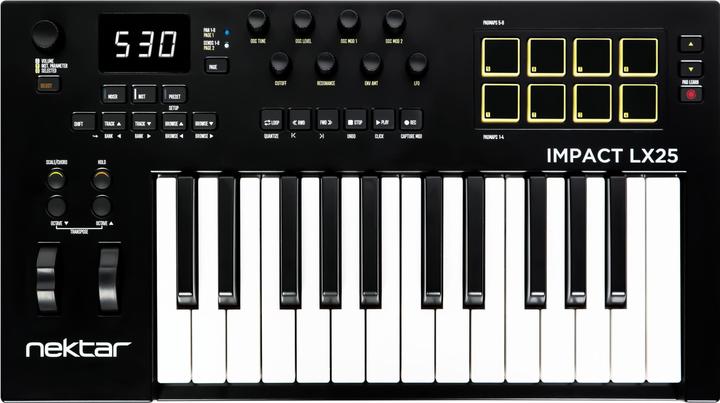 Produktbild Nektar Keyboard Controller Impact LX25 MK3 (Keyboard)