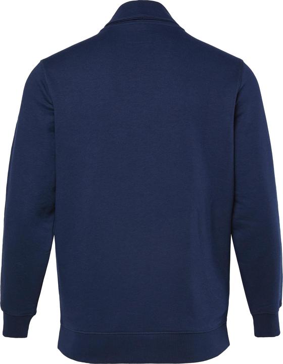 Produktbild JP1880 Sweatjacke, Schalkragen, Knopfleiste, Kängurutasche (4XL)