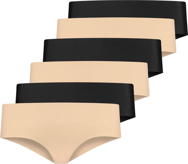 Bye Bra Hipster Invisible Hipster (XXL, 6er Pack)