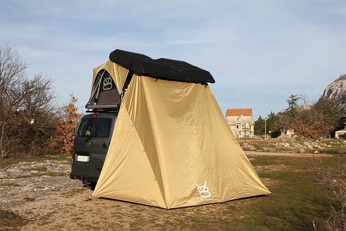 Image du produit V8 Equipment E.BEX.2 (Tente de toit, 62 kg, 2 personnes)