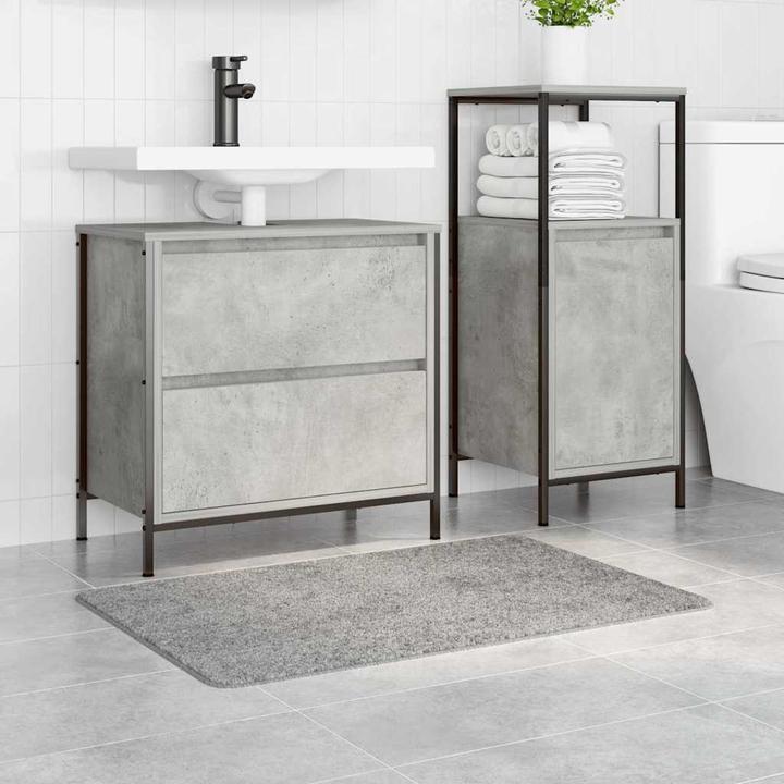 Produktbild vidaXL Rutschfeste Badezimmermatte (90 x 60 cm)