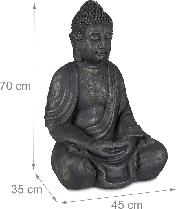 Produktbild Relaxdays Buddha Figur