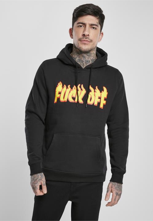 Produktbild Mister Tee Fuck Off Flames Hoody (S)