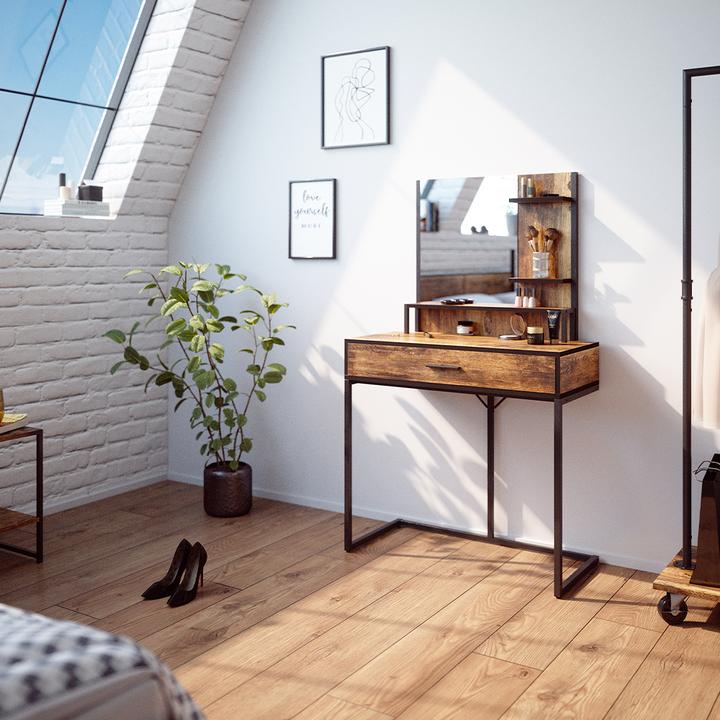 Actual product image Vicco Fyrk with mirror (80 x 40 x 136 cm)