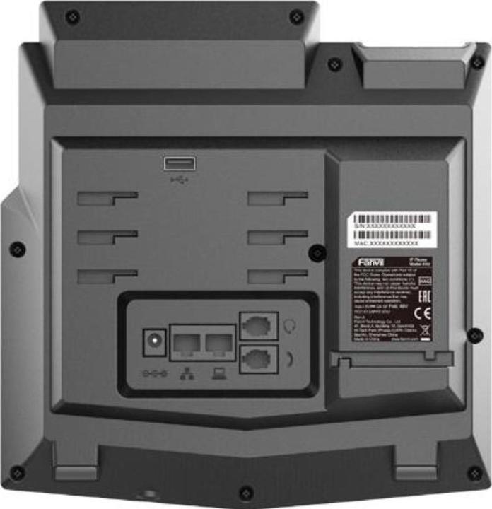 Produktbild Fanvil SIP-Phone X5U V2 High-end business phone with Gigabit / SIP / POE / USB-Port