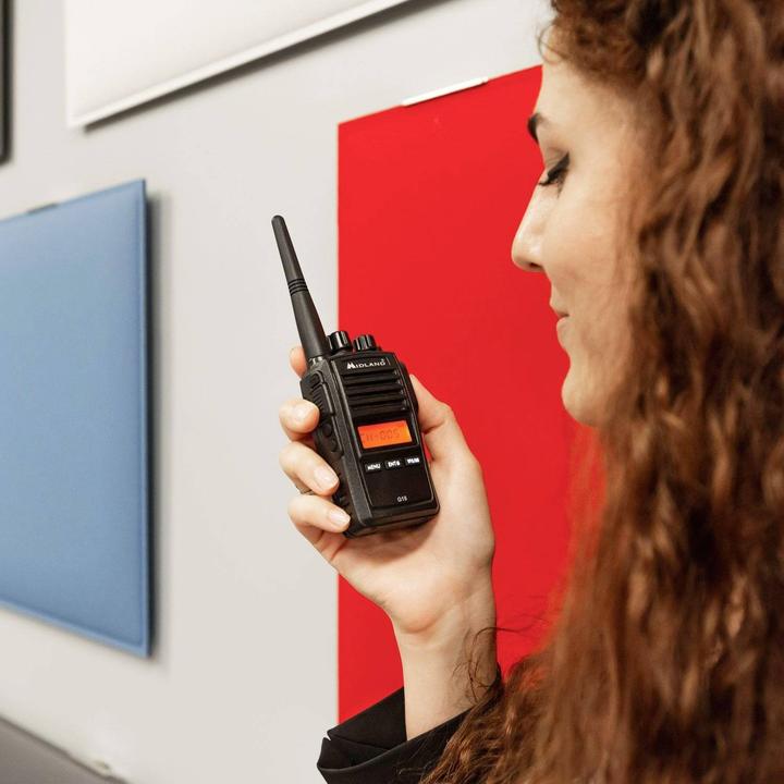 Actual product image Midland G18 Pro w. MA 25-M C1145.S1 PMR-portofoon