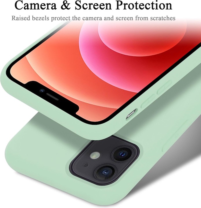 Produktbild Cadorabo TPU Liquid Silicone Case Cover (Apple iPhone 12 mini)