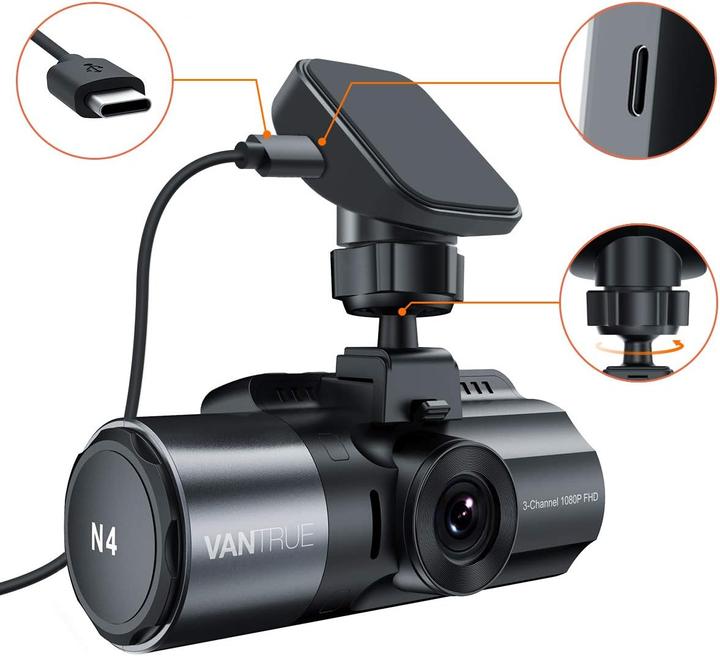 Actual product image Vantrue GPS-Halterung für Dashcam (N4/X4S/T3/N2S)