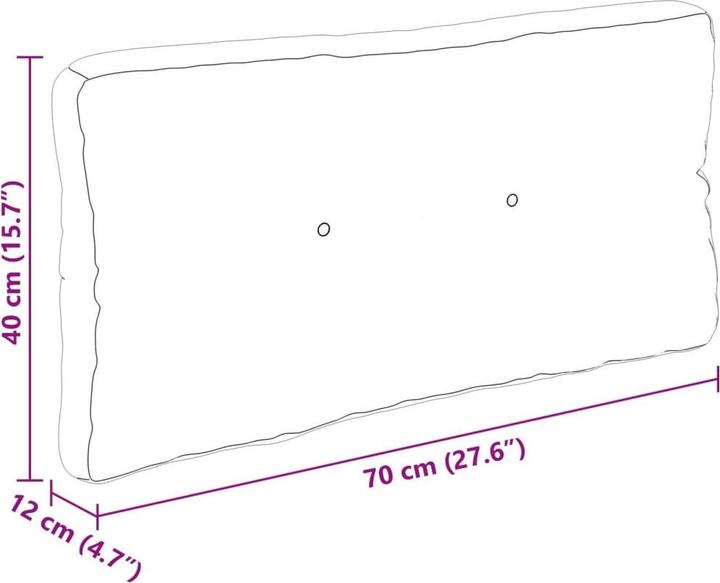 Produktbild vidaXL 10-tlg. Garten-Lounge-Set mit Kissen (120 x 80 cm)