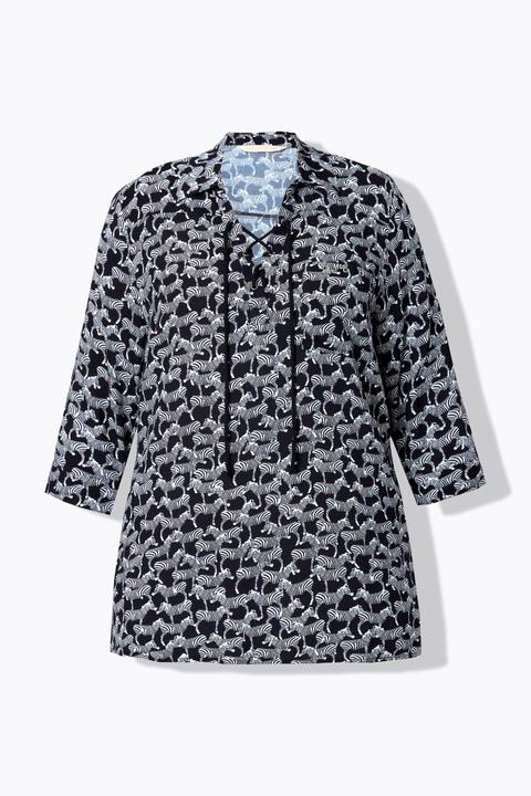 Immagine prodotto Miamoda Bluse, A-Linie, Minimal Zebra-Muster (52)