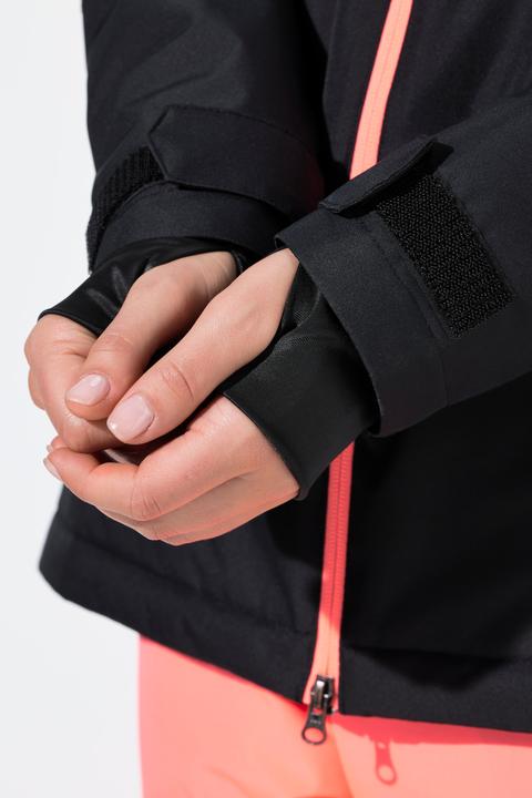 Actual product image Ulla Popken Neon Ripple Performance Snow Coat (60)