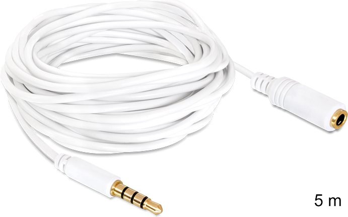 Produktbild Delock 4-Pin (5 m, 3.5mm Klinke (AUX))