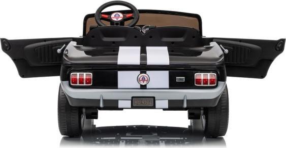 Actual product image Es-toys Elektro Kinder Auto 24V Shelby GT350 lizenziert – Oldtimer + Leder (24 V)