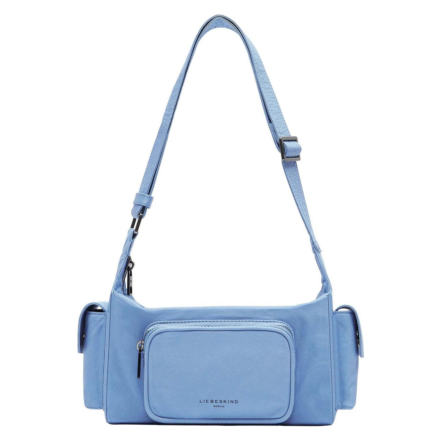 Liebeskind Berlin, Damen, Handtasche, Crossbody Lässige Crossbody-Bag Aus Nylon, Blau