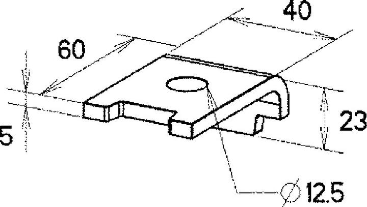 Image du produit Niedax Fixation de l'échelle
