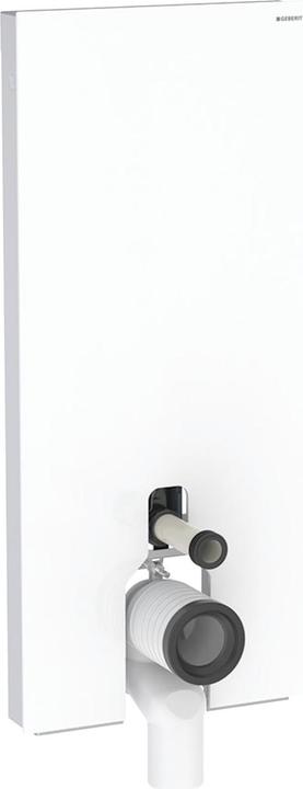 Produktbild Geberit Monolith PLUS Sanitärmodul für Stand-WC, 114cm, Wasseranschluss hinten mittig, mit Anschlu