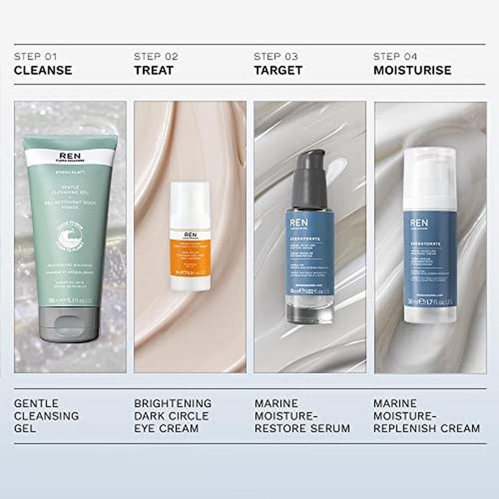 Actual product image Ren Marine Moisture-Restore Serum 30 ml (30 ml, Face ampoule)