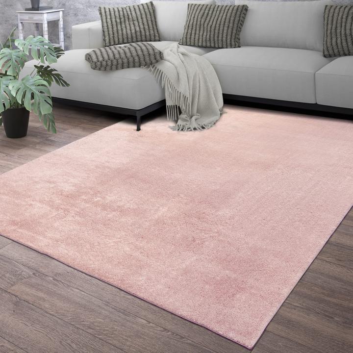 Produktbild TT Home Wohnzimmer Kurzflor Einfarbig Modernes Design Waschbar (100 x 60 cm)