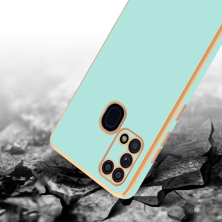 Actual product image Cadorabo Case for Samsung Galaxy M31 in TPU with camera protection LM130 Style (Samsung Galaxy M31)